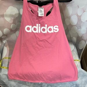Adidas Women's athletic Pink Tank Top